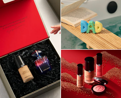 Beauty + Skincare cover photo collage