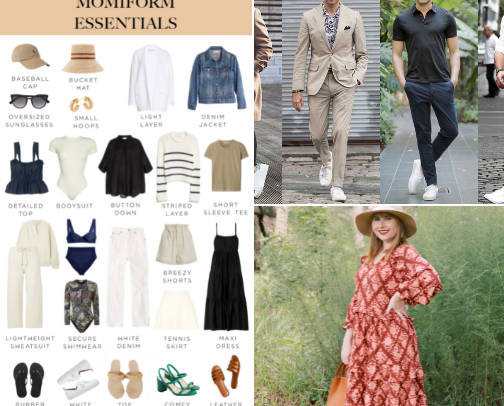 Sexy outfit for women's cover photo collage