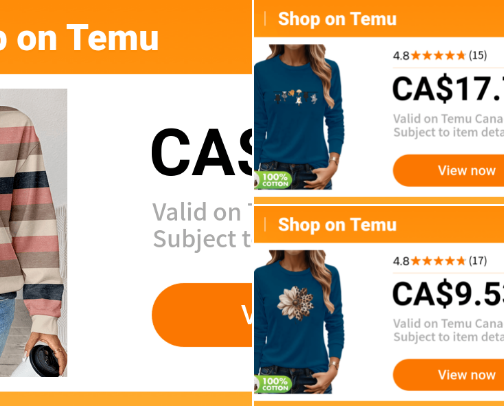 Temu Finds I’m Loving 🛍️
 For everyone in the family 
Clothing and home decor ✨️ 😍
Please use my Temu code alg368033 cover photo collage