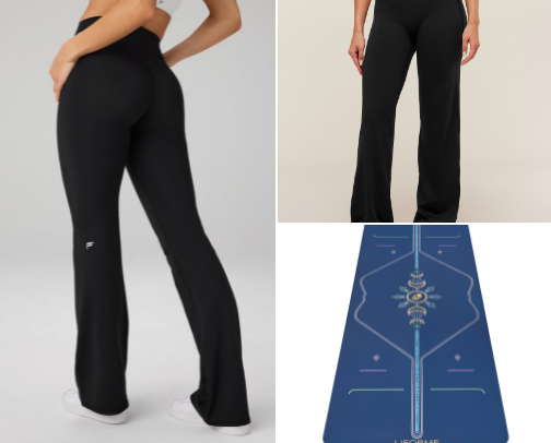 Wellbeing and workout cover photo collage
