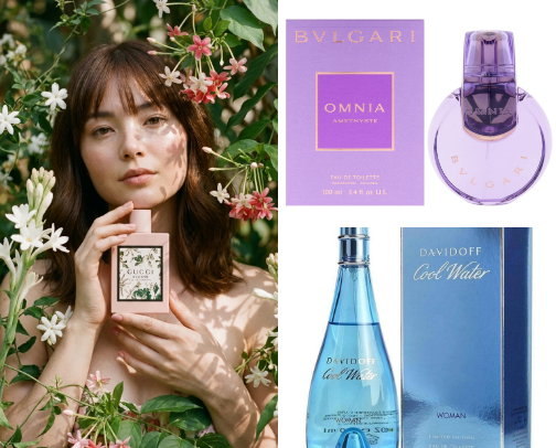 🌸 My Favorite Perfumes (Floral, Fresh & Woody Picks) cover photo collage