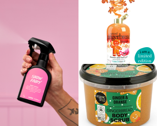 Christmas inspired bath time! 🧑‍🎄 cover photo collage