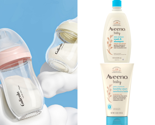 Baby ítems cover photo collage