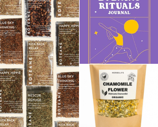 🍵 Evening Rituals - Calm, Screen-Free Self-Care cover photo collage