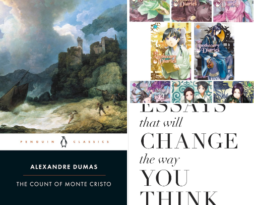 Books Recommendation cover photo collage