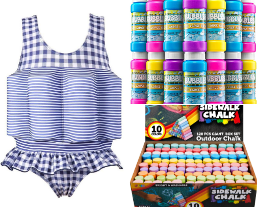 Kids summer finds cover photo collage