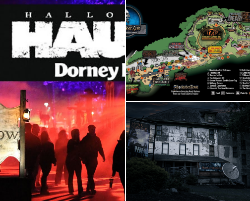 Halloween Thrills: Top Haunted Spots in NY, PA & NJ 🎃👻 cover photo collage
