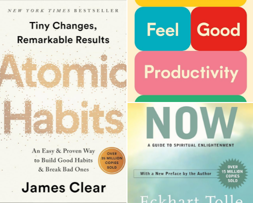 25 Books Every Student Should Read: Health, Wellness & AI cover photo collage