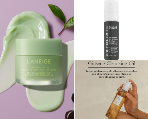 My favorite beauty recs cover photo collage