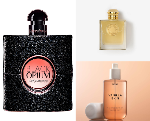 My ultimate vanilla fragrance edit 🍬🌸 cover photo collage