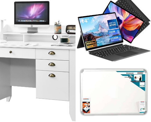 Study Zone Essentials: Must-Haves to Make Learning Fun!✨ cover photo collage