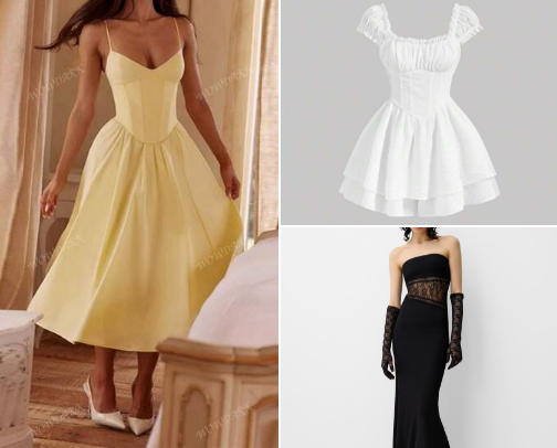 dresses cover photo collage