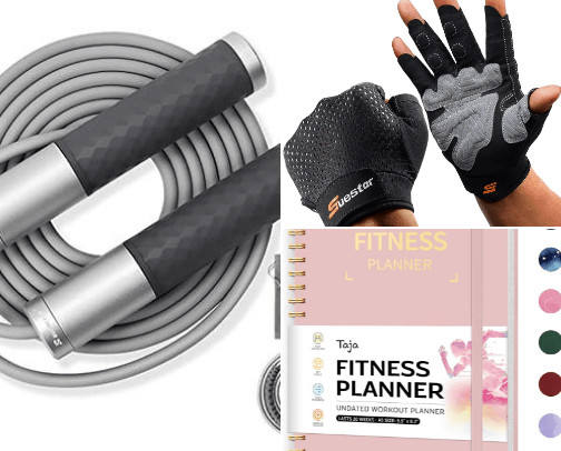 fitness must have | beginner-friendly cover photo collage
