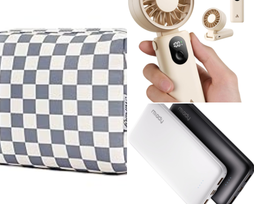 Catch flights & not feelings with my travel essentials! cover photo collage