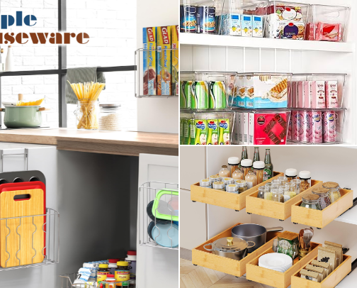 Best Home Organization Products for Small Spaces cover photo collage