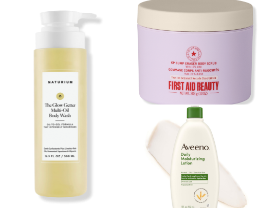 Affordable Body Care for Smooth, Hydrated & Healthy-Looking Skin cover photo collage