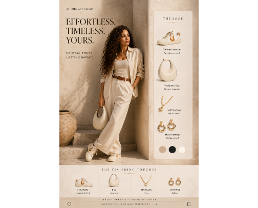 Effortless Neutral Style | Elevated Everyday Essentials cover photo collage