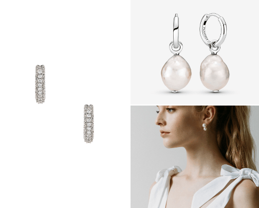 Elegant Bridal Jewelry ✨️ cover photo collage