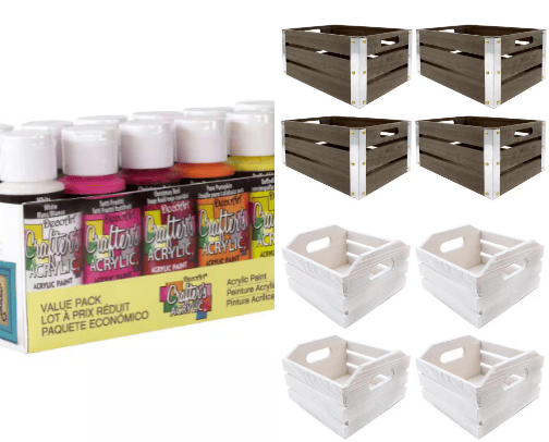 Crafty supplies and tools cover photo collage