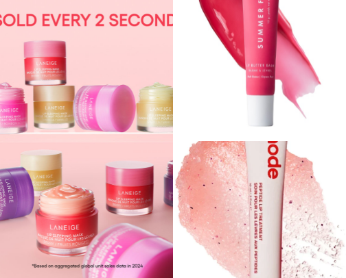 My Go To Lip Products cover photo collage