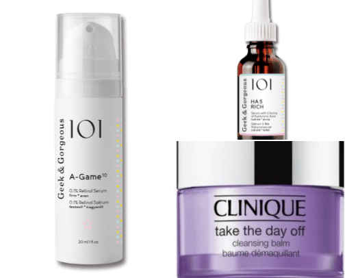 Skincare favorites cover photo collage