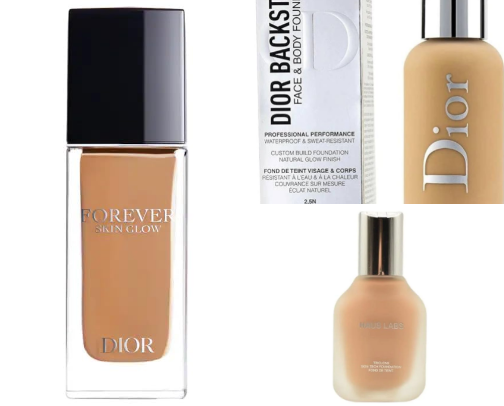 FOUNDATION - oily skin cover photo collage