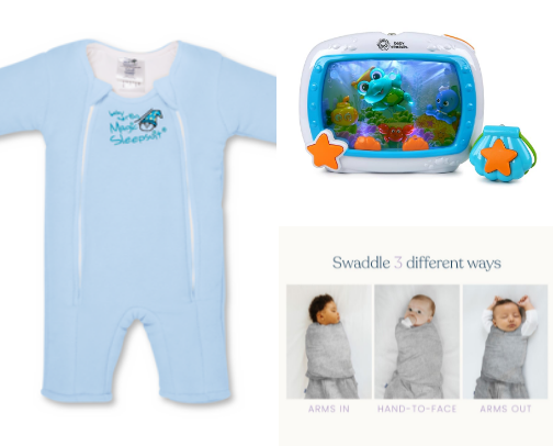 Lifesaving baby items! cover photo collage