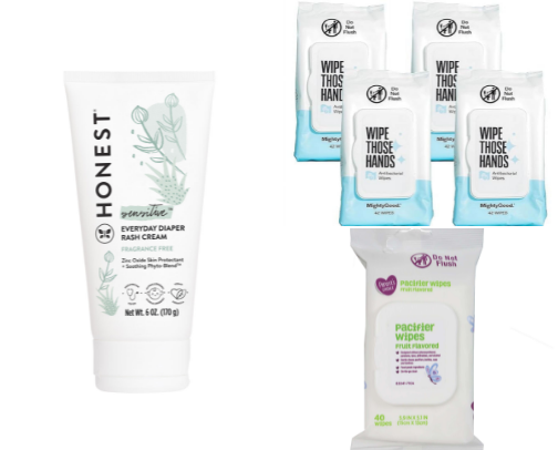 What's in my diaper bag 👜 cover photo collage