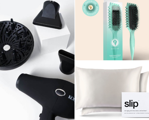 Must haves for CURLY heads 💖 cover photo collage