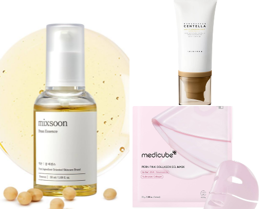 Korean Skincare Favorites that gave me Glowy Skin cover photo collage