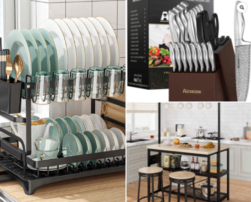 Kitchen must have’s cover photo collage