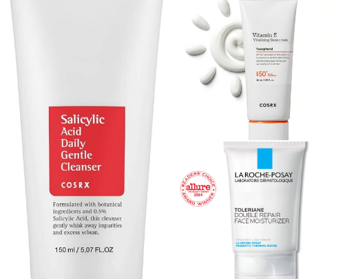 Men's skin care without breaking the bank cover photo collage