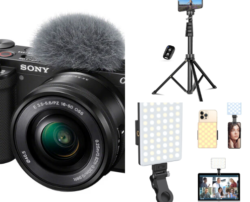 Essentials for Content Creators who just starting out 📸 cover photo collage