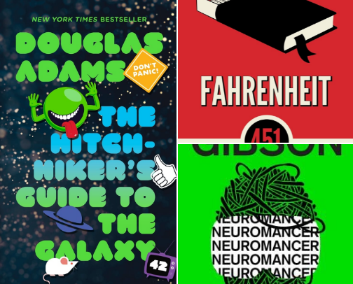 Science Fiction Starter Pack cover photo collage