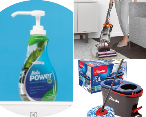 Cleaning cover photo collage