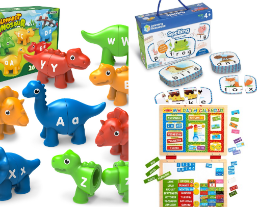 Fun and Educational Toys for Toddlers cover photo collage
