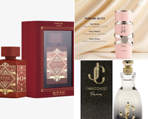 Fragrance ♥️ cover photo collage