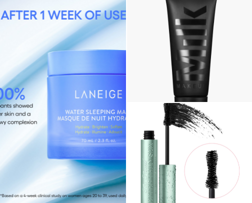 My favorite beauty recs cover photo collage