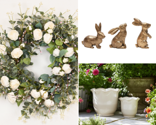 Spring Home Decor Edit cover photo collage