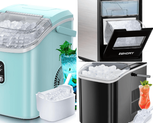 Top 5 Countertop Nugget Ice Makers cover photo collage