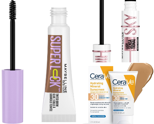 Affordable makeup recs cover photo collage