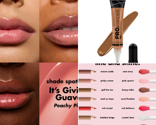 GLAM MAKEUP (Affordable edition) cover photo collage