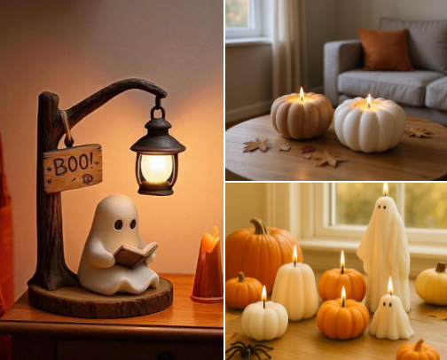 Authentic Halloween Decor cover photo collage