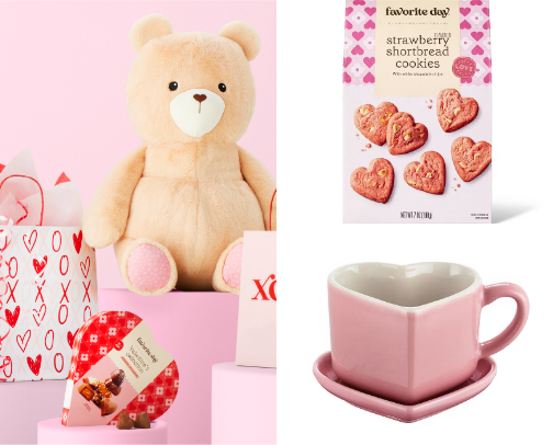 Valentines basket #be mine from target cover photo collage