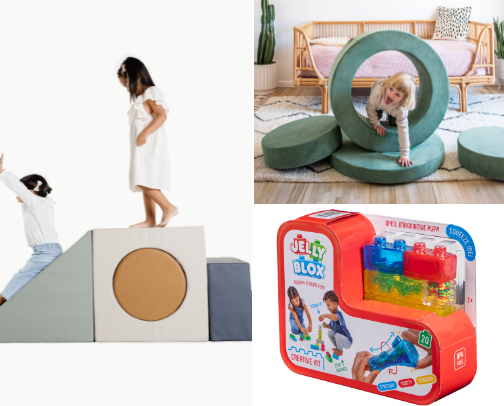Toys that actually hold my kid’s attention cover photo collage