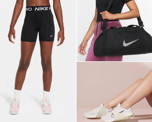 In my opinion, the best training equipment for women. cover photo collage