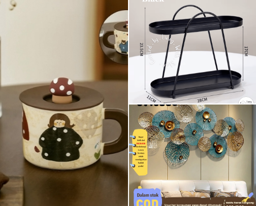 Home Living cover photo collage