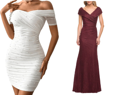 Dress party cover photo collage