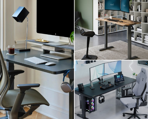 Standing Desks for a Smart Home Office (2026 Edition) cover photo collage