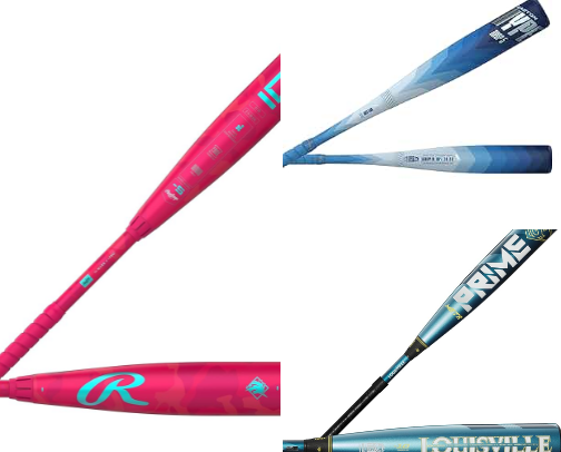 Top Baseball Bats in Travel Ball cover photo collage